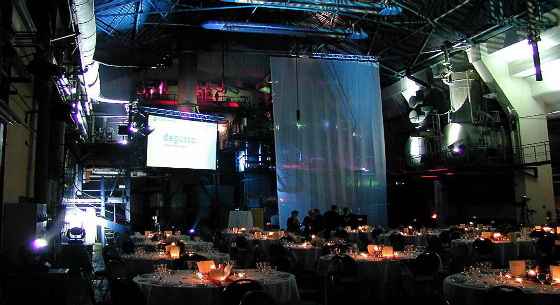 Abend Gala in der Zeche Zollverein